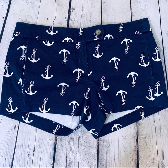 J. Crew Factory Pants - J. Crew Factory | Chino Shorts Anchor Print Size 0
